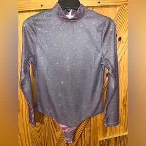 Purple shimmer bodysuit💜